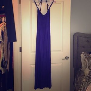 Long Purple Dress